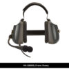 HX-206R0 - Dual-Sided, Heavy-Duty Headset with Boom Mic.